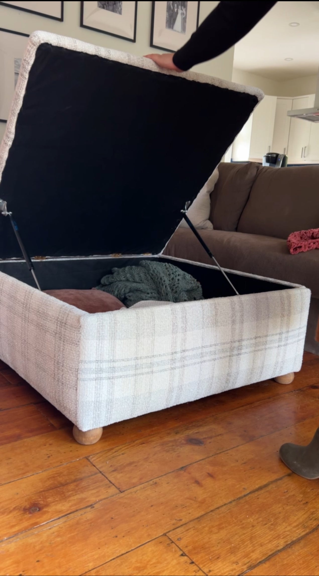 The Julia Storage Ottoman